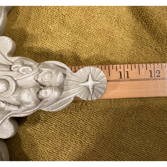 George Carruth Poly-Stone Nativity Snowflake - Picture 3 of 4